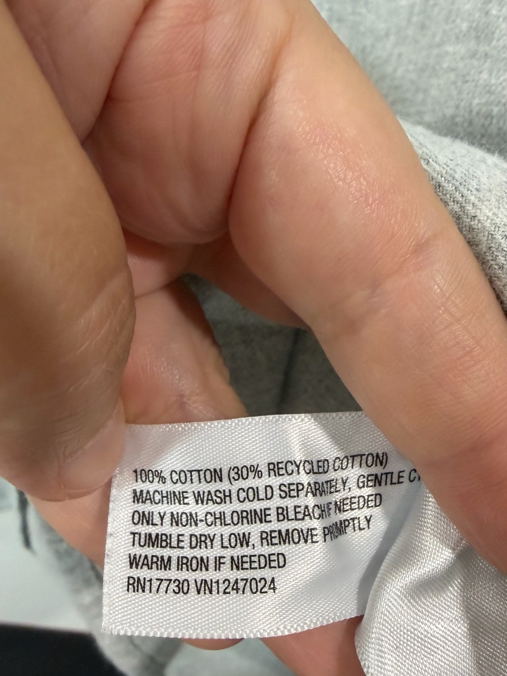 Universal Thread Light Gray Oversized Button-Down Shirt - Picture 4 of 5